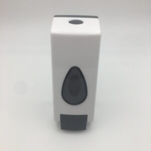 DISPENSADOR DE PLÁSTICO PARA JABÓN LÍQUIDO GOTA PLOMA 600 ML