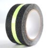 CINTA ANTIDESLIZANTE FOTOLUMINISCENTE VERDE CON NEGRO