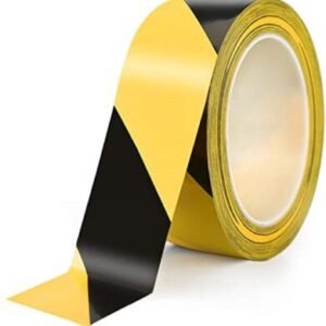 CINTA PVC AMARILLO CON NEGRO