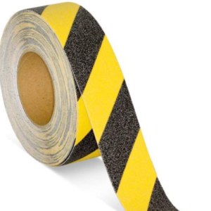 CINTA ANTIDESLIZANTE AMARILLO CON NEGRO