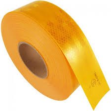 CINTA VEHICULAR REFLECTIVA AMARILLA